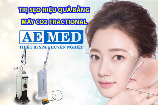 TRỊ SẸO HIỆU QUẢ BẰNG MÁY CO2 FRACTIONAL 10