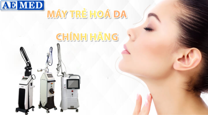 Máy trẻ hóa da chính hãng giá tốt tại AEMED 9