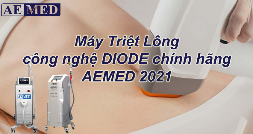 Máy triệt lông công nghệ DIODE chính hãng AEMED 2021 1