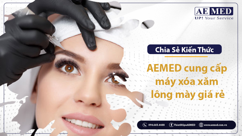 AEMED cung cấp máy xóa xăm lông mày giá rẻ 1