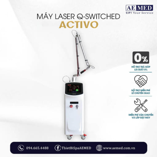 MÁY LASER Q-SWITCHED ACTIVO 1