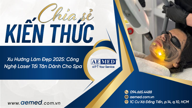 Xu hướng làm đẹp 2025: công nghệ laser tối tân dành cho spa 1