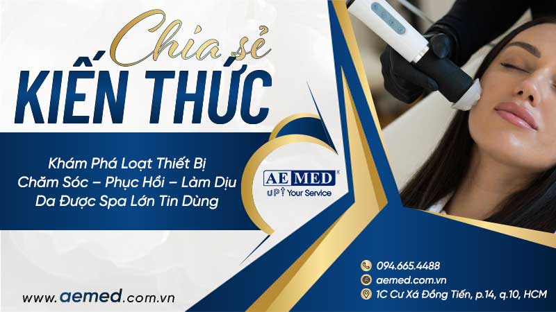Khám phá loạt thiết bị chăm sóc – phục hồi – làm dịu da được spa lớn tin dùng 1