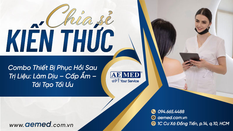 Combo thiết bị phục hồi sau trị liệu: Làm dịu – cấp ẩm – tái tạo tối ưu 1
