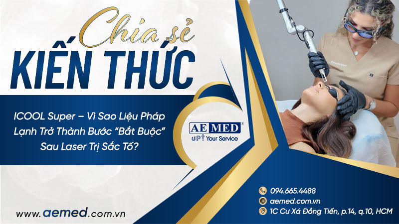 ICOOL Super – Vì sao liệu pháp lạnh trở thành bước “bắt buộc” sau laser trị sắc tố? 1