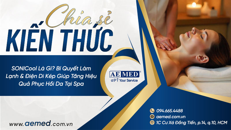 SONICool là gì? Bí quyết làm lạnh & điện di kép giúp tăng hiệu quả phục hồi da tại spa 1 SONICool là gì? Bí quyết làm lạnh & điện di kép giúp tăng hiệu quả phục hồi da tại spa 1