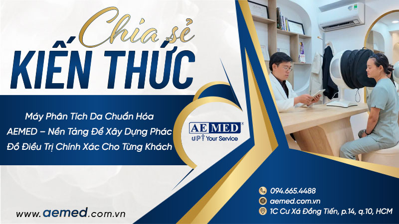 Máy phân tích da chuẩn hóa AEMED – Nền tảng để xây dựng phác đồ điều trị chính xác cho từng khách 1