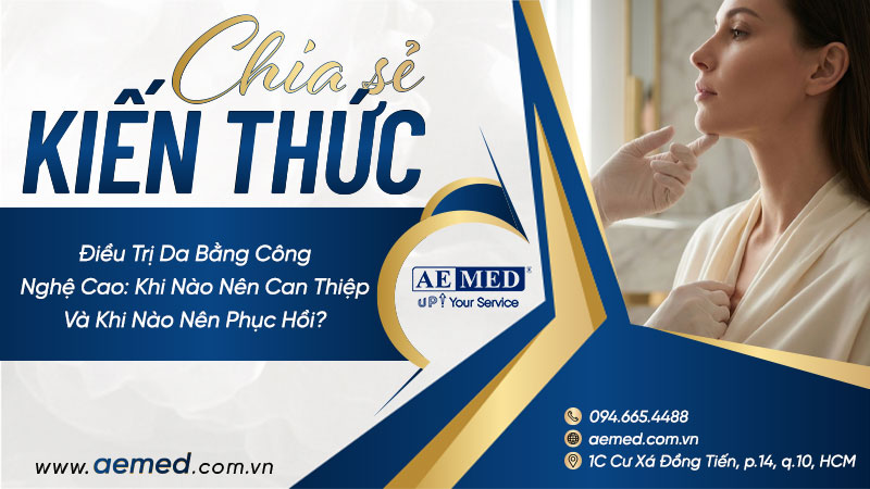 Điều trị da bằng công nghệ cao: Khi nào nên can thiệp và khi nào nên phục hồi? 1