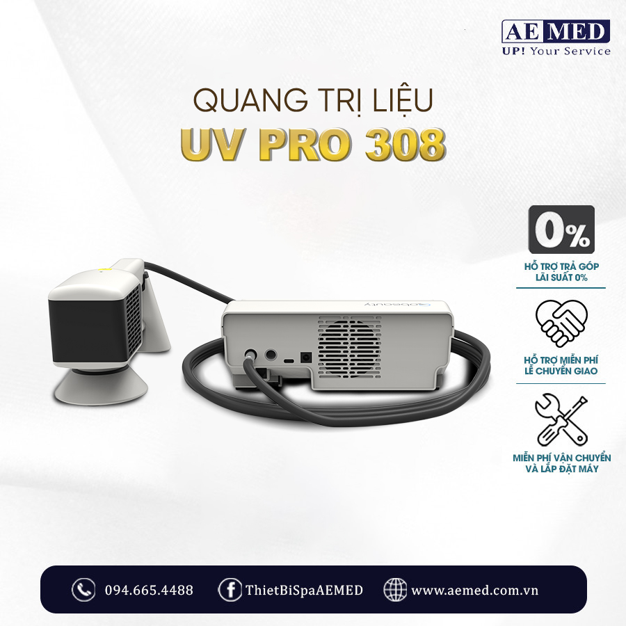 5 Máy quang trị liệu UVPRO 308 4